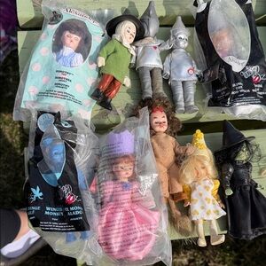 McDonald's Kids Costume Doll Set - Green, Silver, Black, Pink, Brown, Yellow